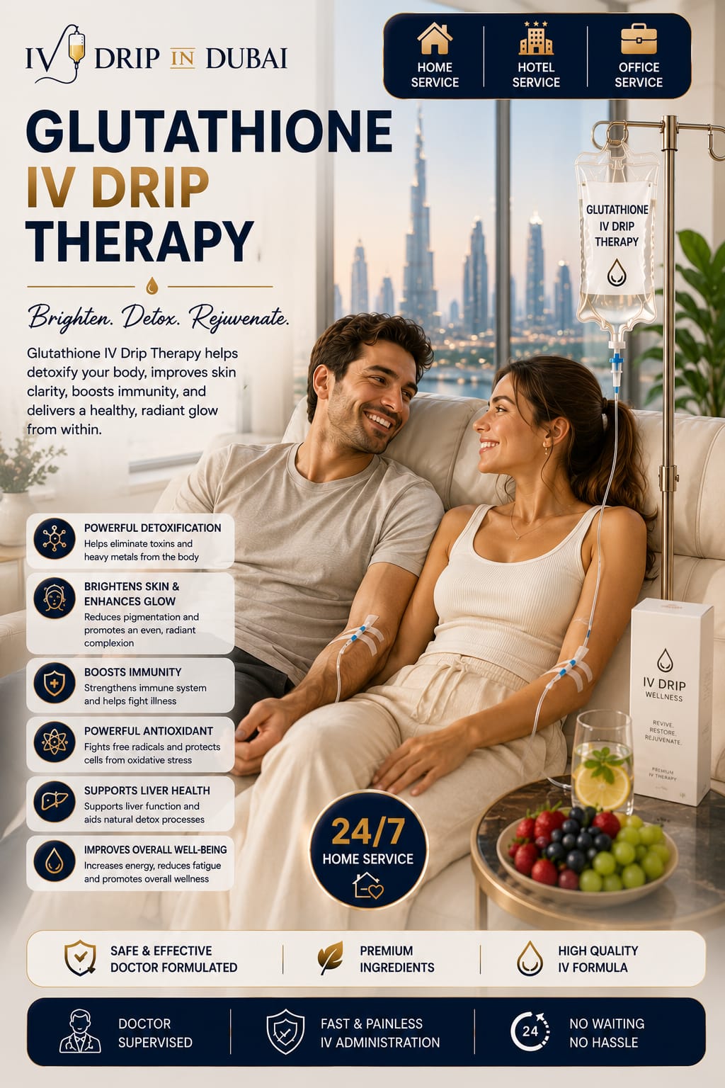 Glutathione IV Drip Therapy